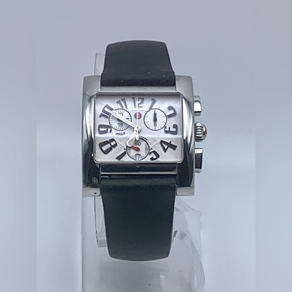 Michele MW2 Chronograph Quartz Watch - Picture 1 of 9